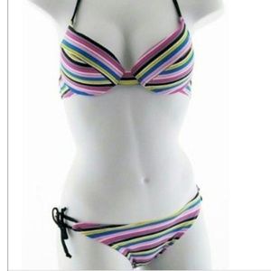 String Bikini Swimsuit bikini stripe swimsuit NWT